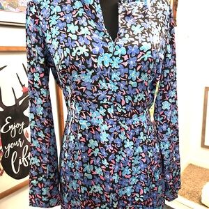 Zara Multicolor Floral Dress- small